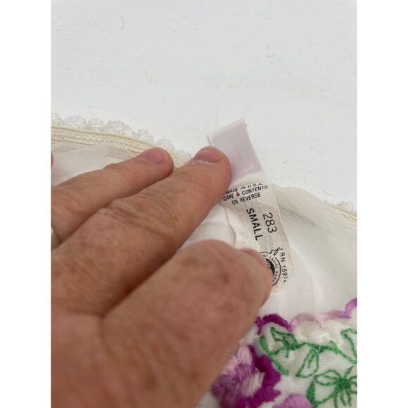 Vintage Garters 2  Frederick’s of Hollywood 1 da Notte S 1 with matching panties - Picture 8 of 9